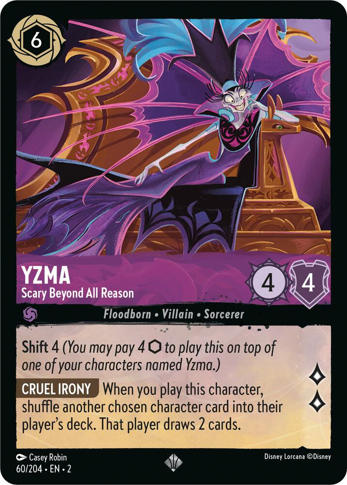 Yzma - Scary Beyond All Reason 60/204 card from Rise of the Floodborn