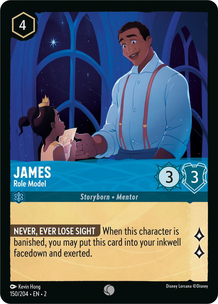 James - Role Model 150/204 card from Rise of the Floodborn