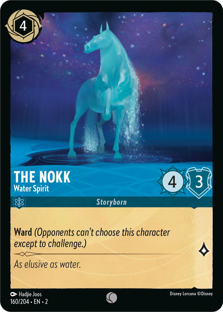 The Nokk - Water Spirit 160/204 card from Rise of the Floodborn