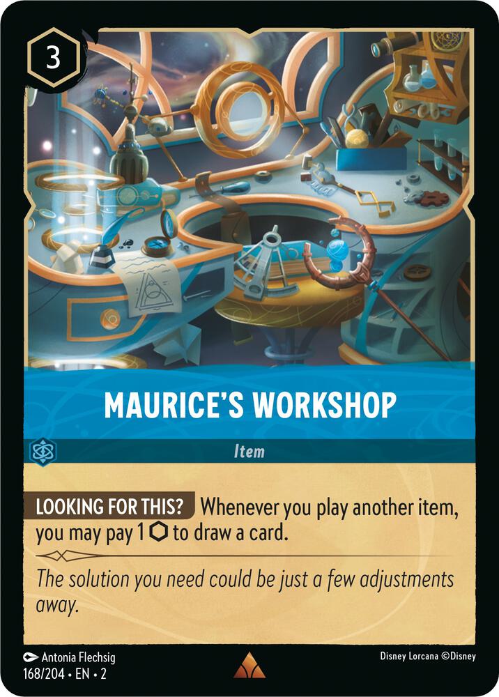 Maurice's Workshop 168/204 card from Rise of the Floodborn