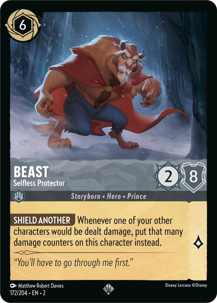 Beast - Selfless Protector 172/204 card from Rise of the Floodborn