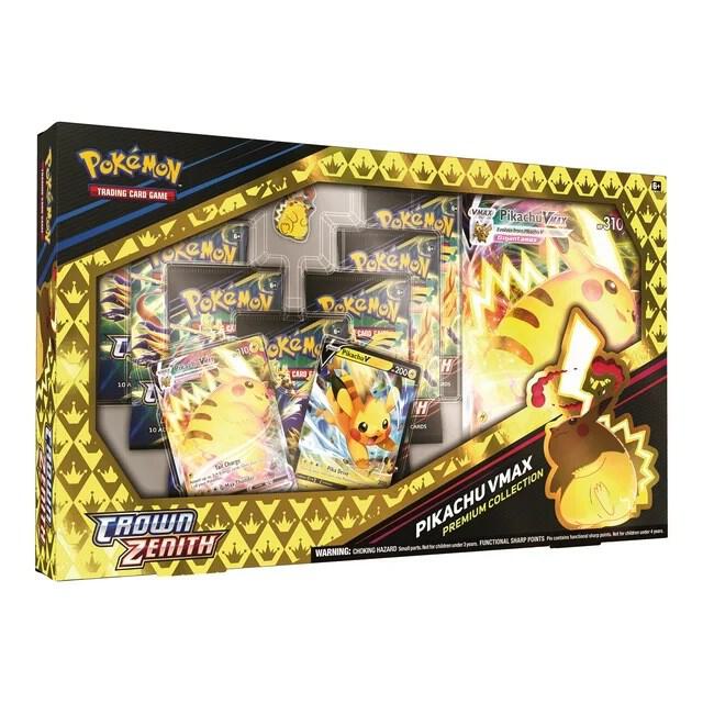 Pikachu VMAX Premium Collection card from Crown Zenith