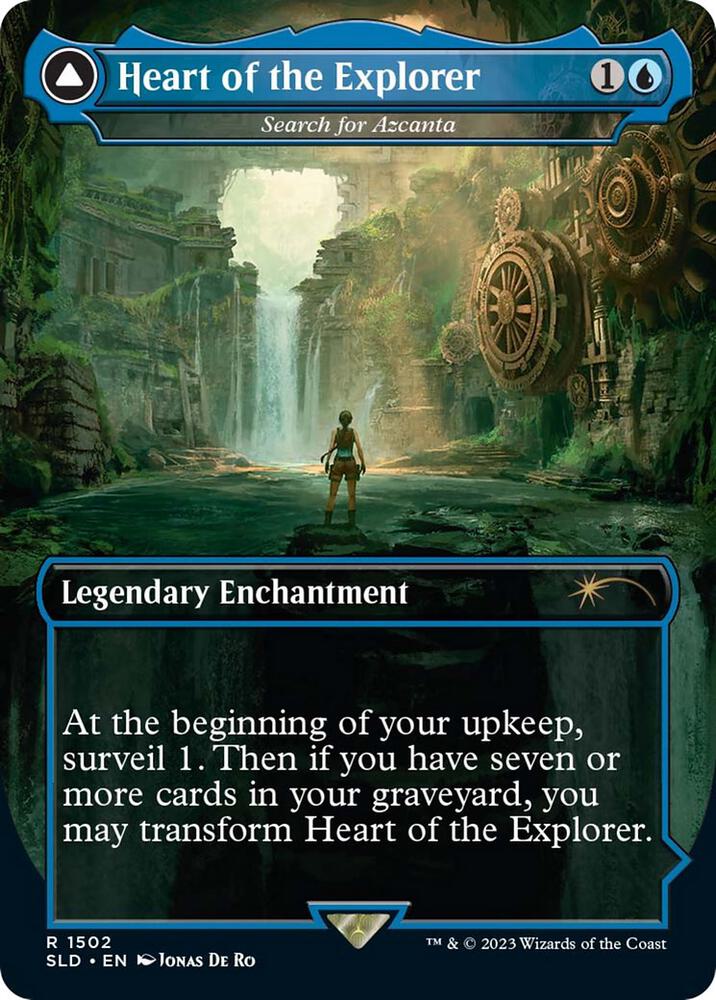 Heart of the Explorer - Search for Azcanta 1502 card from Secret Lair Drop Series