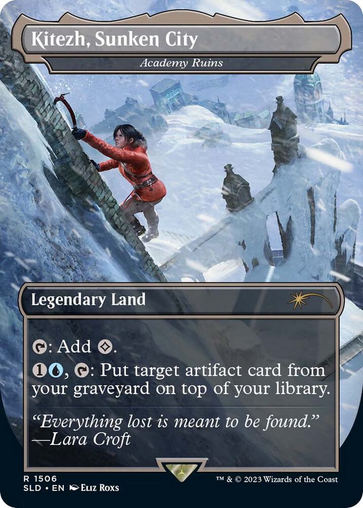 Kitezh, Sunken City - Academy Ruins 1506 card from Secret Lair Drop Series
