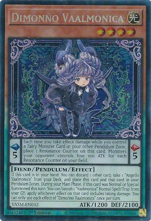 Dimonno Vaalmonica (CR) VASM-EN032 card from Valiant Smashers