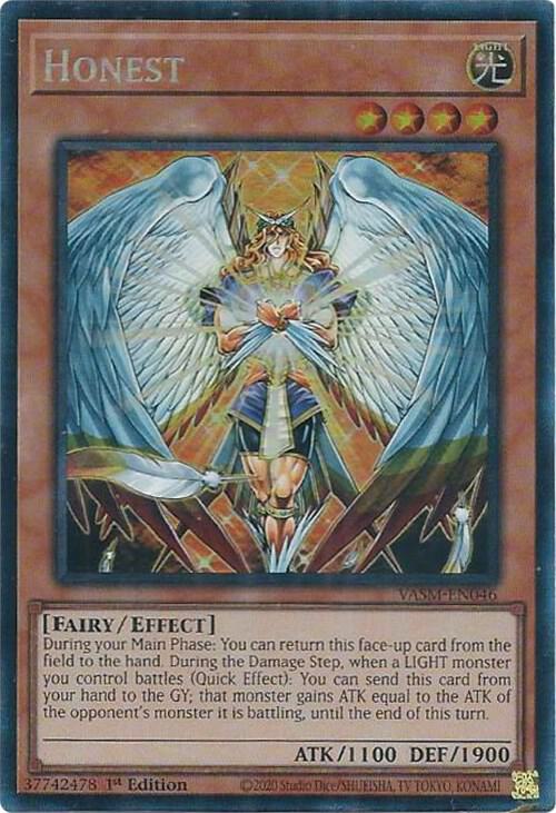 Honest (CR) VASM-EN046 card from Valiant Smashers