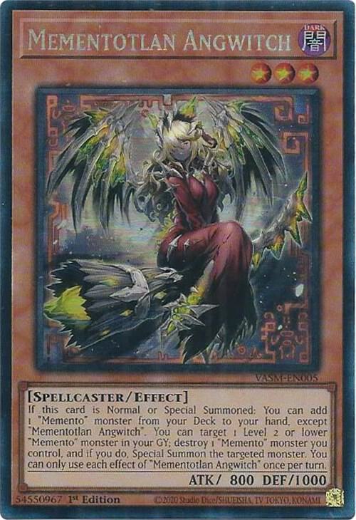 Mementotlan Angwitch (CR) VASM-EN005 card from Valiant Smashers