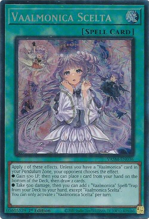 Vaalmonica Scelta (CR) VASM-EN036 card from Valiant Smashers