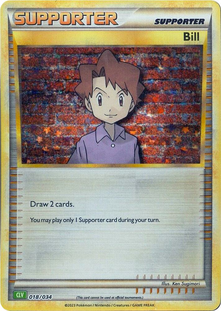 Bill (CLV) 018/034 card from Trading Card Game Classic
