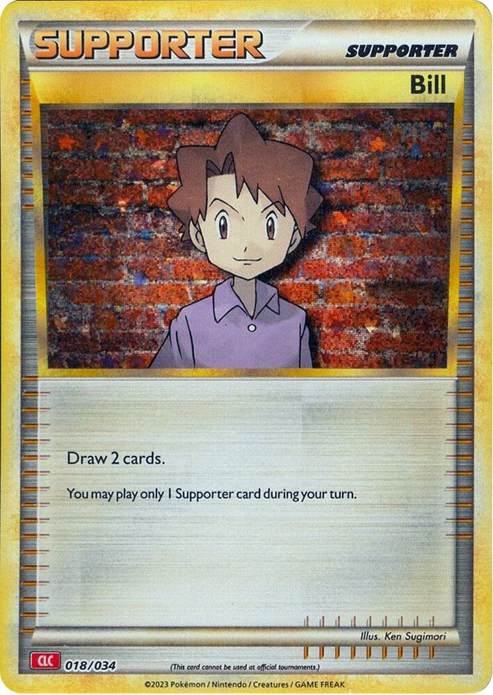 Bill (CLC) 018/034 card from Trading Card Game Classic