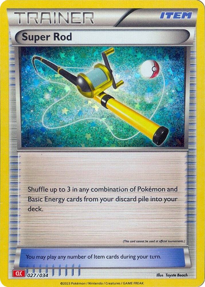 Super Rod (CLC) 027/034 card from Trading Card Game Classic