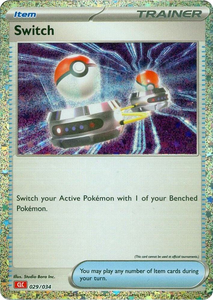 Switch (CLC) 029/034 card from Trading Card Game Classic