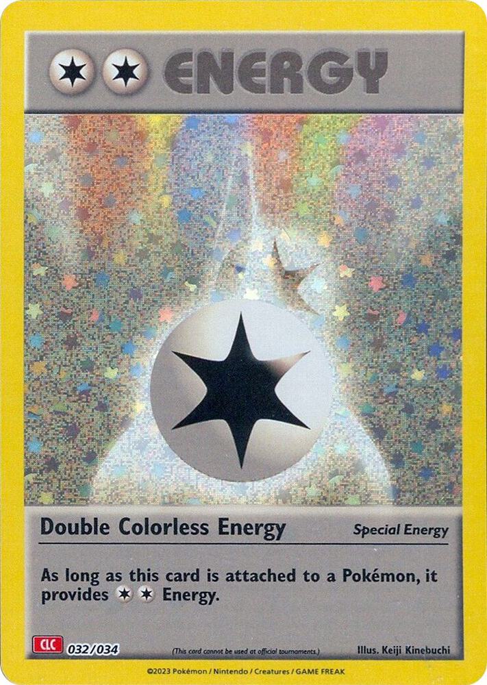 Double Colorless Energy (CLC) 032/034 card from Trading Card Game Classic