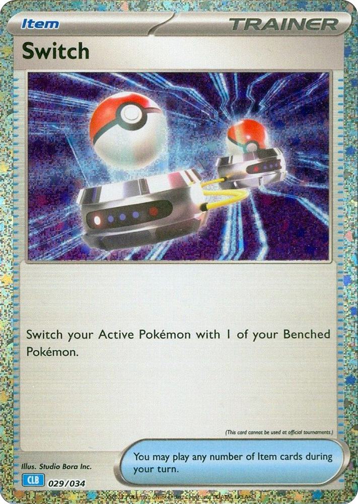 Switch (CLB) 029/034 card from Trading Card Game Classic