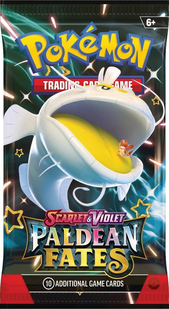 Paldean Fates Booster Pack card from SV: Paldean Fates