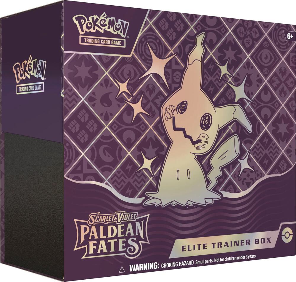 Paldean Fates Elite Trainer Box card from SV: Paldean Fates