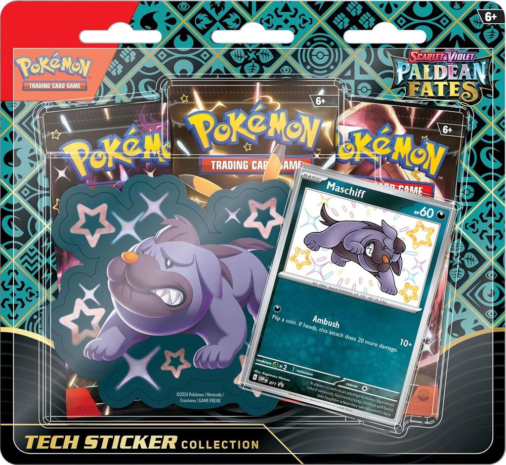 Paldean Fates Tech Sticker Collection [Maschiff] card from SV: Paldean Fates