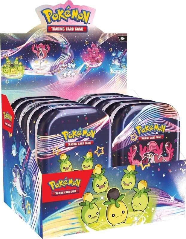 Paldean Fates Mini Tin Display card from SV: Paldean Fates