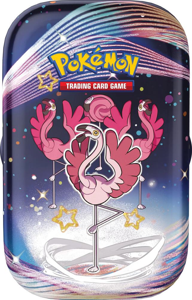 Paldean Fates Mini Tin [Flamigo] card from SV: Paldean Fates