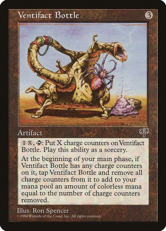 Ventifact Bottle card from Mirage