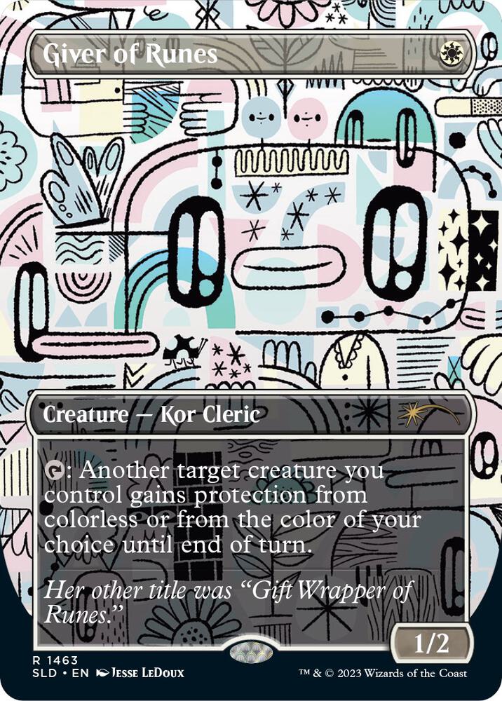 Giver of Runes 1463 card from Secret Lair Drop Series