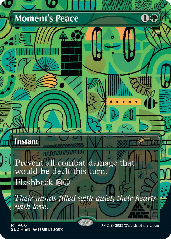 Moment's Peace 1466 card from Secret Lair Drop Series