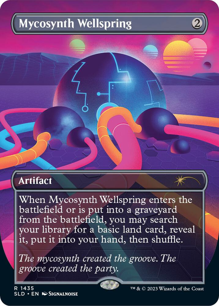 Mycosynth Wellspring 1435 card from Secret Lair Drop Series