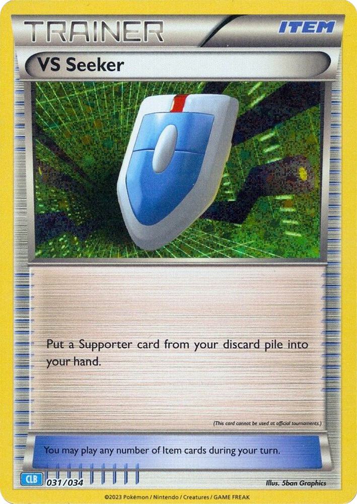 VS Seeker (CLB) 031/034 card from Trading Card Game Classic