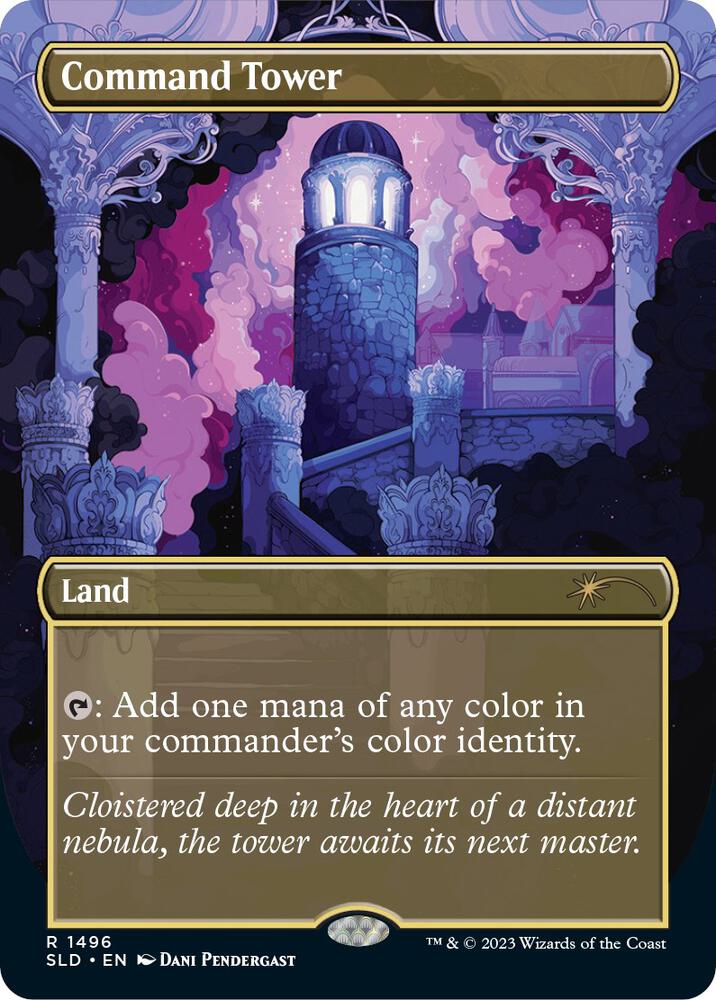 Command Tower 1496 card from Secret Lair Drop Series