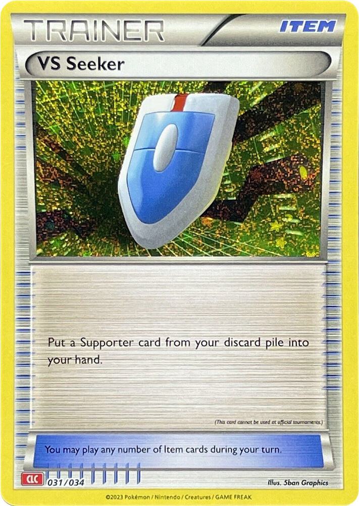 VS Seeker (CLC) 031/034 card from Trading Card Game Classic