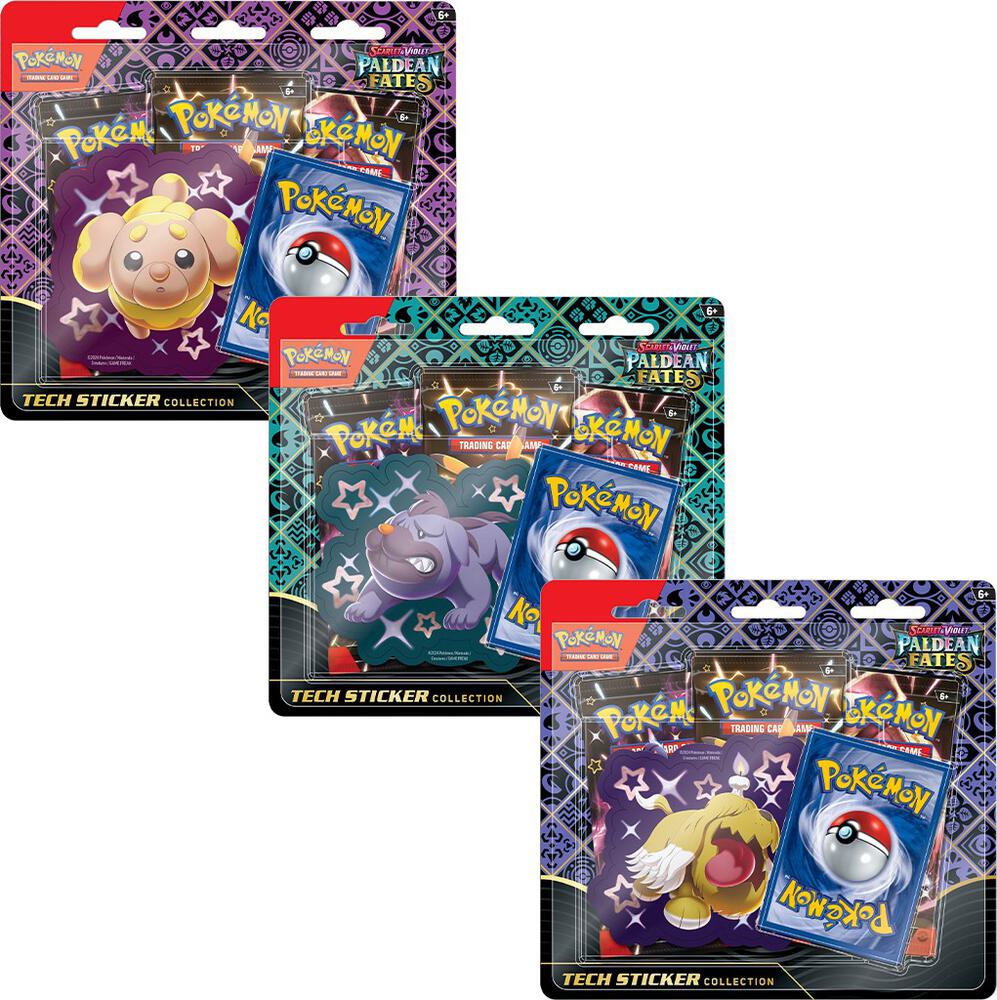 Paldean Fates Tech Sticker Collections [Set of 3] card from SV: Paldean Fates