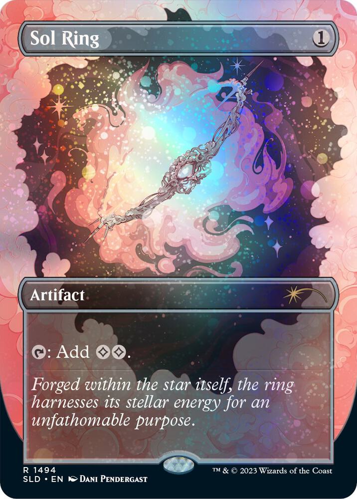 Sol Ring (Galaxy Foil) 1494 card from Secret Lair Drop Series