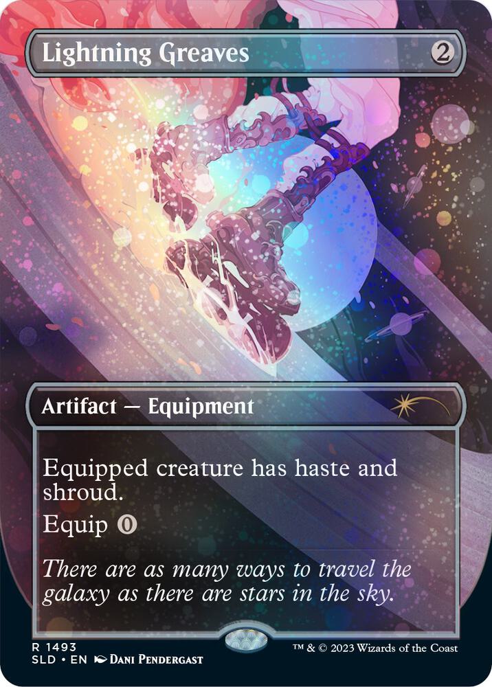 Lightning Greaves (Galaxy Foil) 1493 card from Secret Lair Drop Series