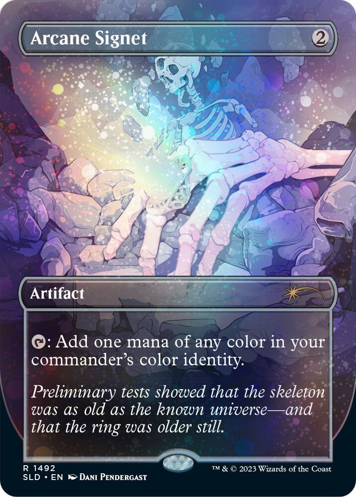 Arcane Signet (Galaxy Foil) 1492 card from Secret Lair Drop Series