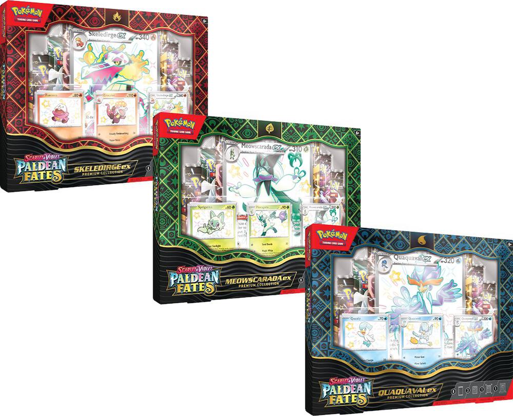 Paldean Fates Premium Collection [Set of 3] card from SV: Paldean Fates