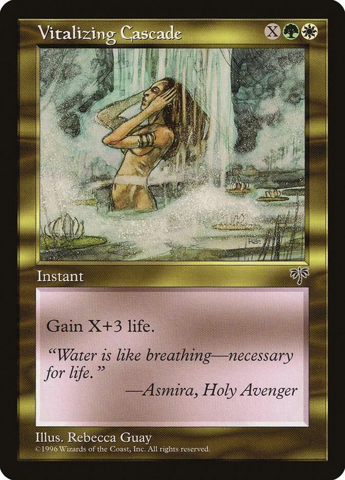 Vitalizing Cascade card from Mirage