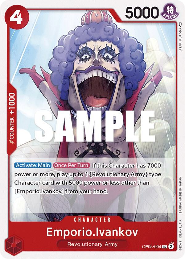 Emporio.Ivankov OP05-004 card from Awakening of the New Era