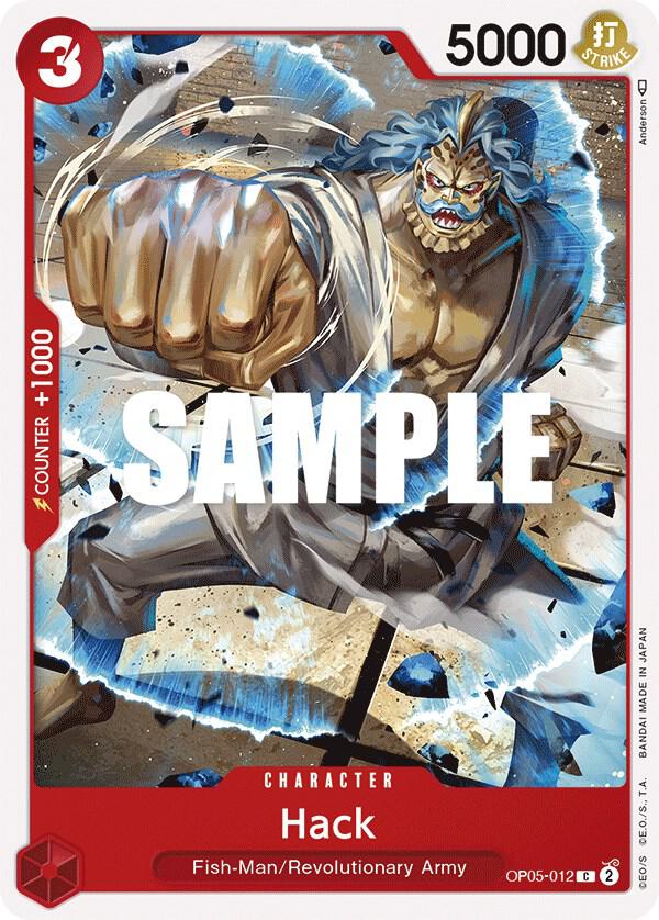 Hack OP05-012 card from Awakening of the New Era