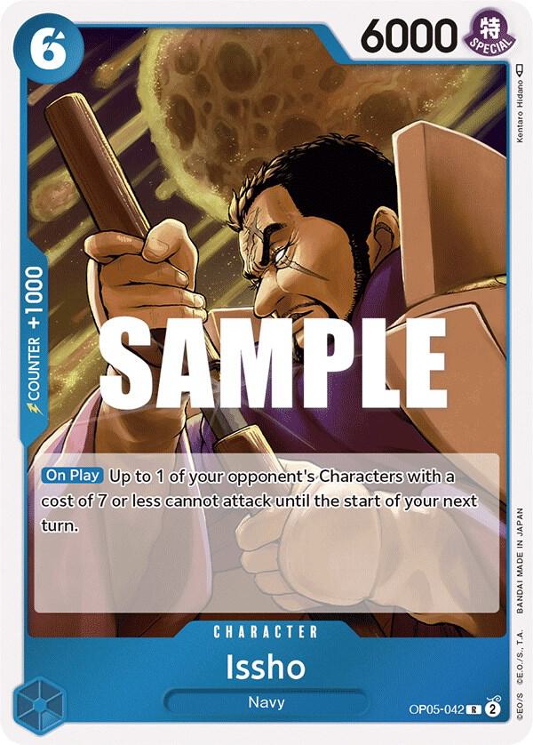 Issho OP05-042 card from Awakening of the New Era
