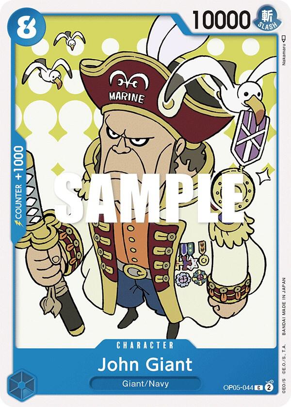 John Giant OP05-044 card from Awakening of the New Era