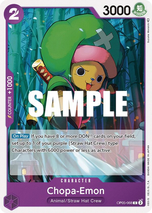 Chopa-Emon OP05-068 card from Awakening of the New Era