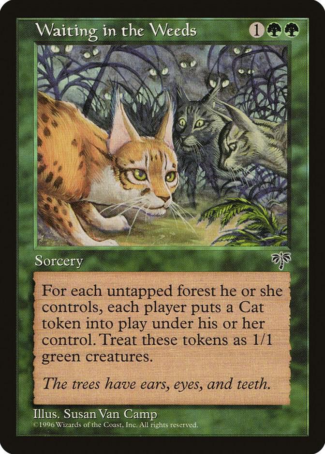 Waiting in the Weeds card from Mirage