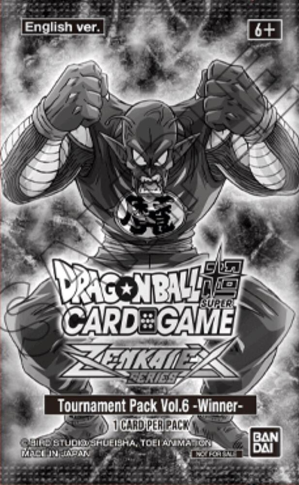 Zenkai Series Tournament Pack Vol.6 (Winner) card from Tournament Promotion Cards