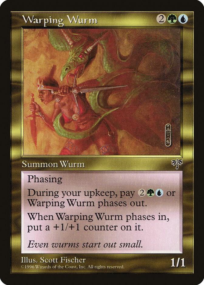 Warping Wurm card from Mirage