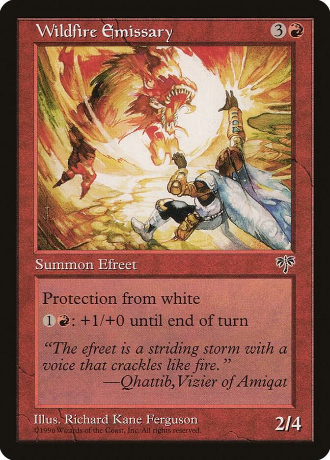 Wildfire Emissary card from Mirage