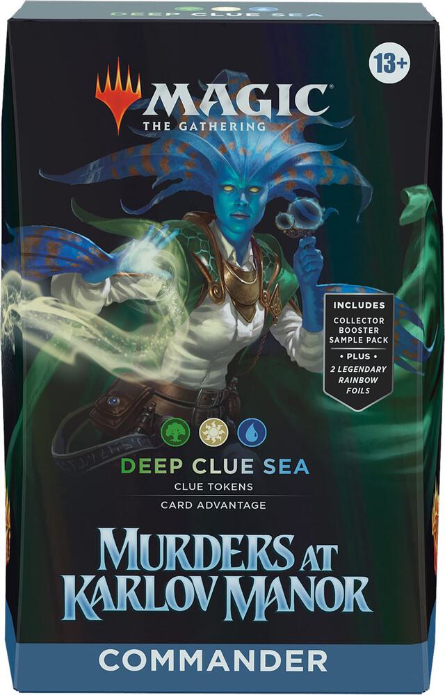 Murders at Karlov Manor Commander Deck - Deep Clue Sea card from Commander: Murders at Karlov Manor