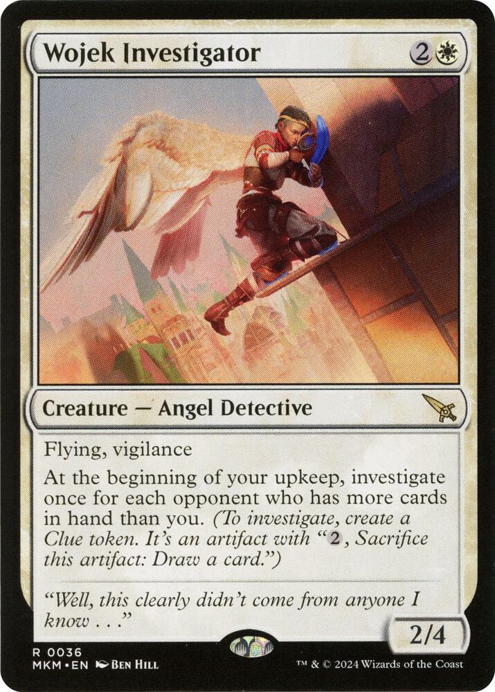 Wojek Investigator (a) 36 card from Murders at Karlov Manor