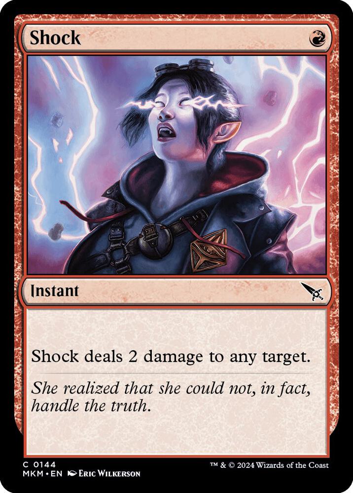 Shock 144 card from Murders at Karlov Manor