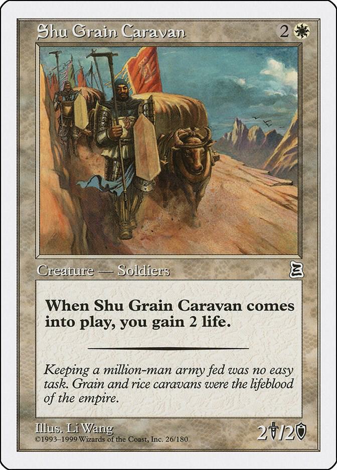 Shu Grain Caravan 26 card from Portal Three Kingdoms