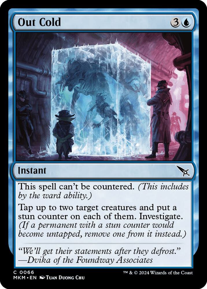 Out Cold 66 card from Murders at Karlov Manor